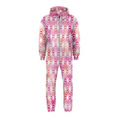 Traditional Patterns Hemp Pattern Hooded Jumpsuit (kids) by Pakrebo