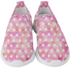 Traditional Patterns Hemp Pattern Kids  Slip On Sneakers