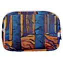 Woods Trees Abstract Scene Forest Make Up Pouch (Small) View2