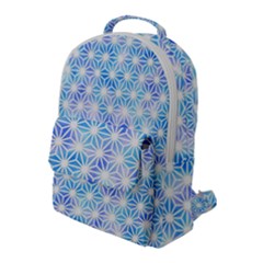 Traditional Patterns Hemp Pattern Flap Pocket Backpack (large)