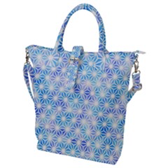 Traditional Patterns Hemp Pattern Buckle Top Tote Bag