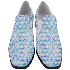 Traditional Patterns Hemp Pattern Slip On Heel Loafers