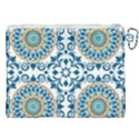 Tile Vintage Pattern Design Canvas Cosmetic Bag (XXL) View2