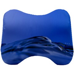 Wave Macro Water Surface Head Support Cushion by Pakrebo