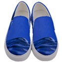 Wave Macro Water Surface Men s Canvas Slip Ons View1