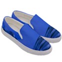 Wave Macro Water Surface Men s Canvas Slip Ons View3