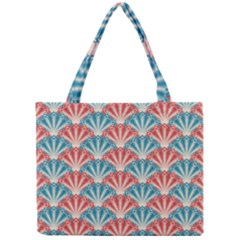 Seamless Patter Peacock Feathers Mini Tote Bag by Pakrebo