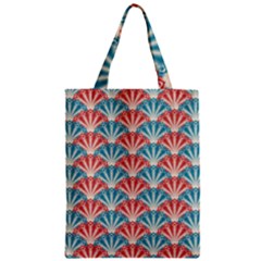 Seamless Patter Peacock Feathers Zipper Classic Tote Bag by Pakrebo