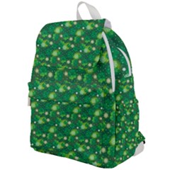 Leaf Clover Star Glitter Seamless Top Flap Backpack