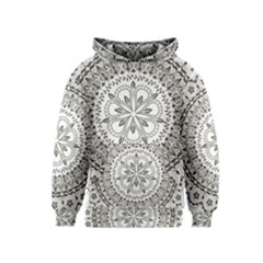 Vector Mandala Drawing Decoration Kids  Pullover Hoodie by Pakrebo