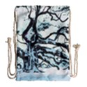 Tree Winter Blue Snow Cold Scene Drawstring Bag (Large) View1