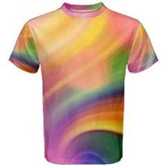 Wave Watercolor Watercolour Men s Cotton Tee by Pakrebo