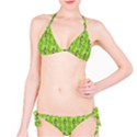 Maple Leaf Plant Seamless Pattern Classic Bikini Set View1