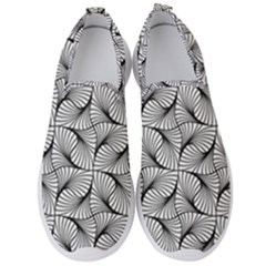 Abstract Seamless Pattern Men s Slip On Sneakers