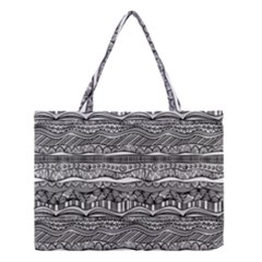 Ethno Seamless Pattern Medium Tote Bag by Pakrebo