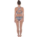 Ethno Seamless Pattern Cross Back Hipster Bikini Set View2