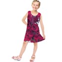 Roses Baby S Breath Bouquet Floral Kids  Tunic Dress View1