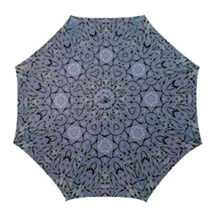 Tile Design Art Mosaic Pattern Golf Umbrellas by Pakrebo