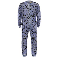 Tile Design Art Mosaic Pattern Onepiece Jumpsuit (men)  by Pakrebo