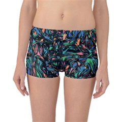 Tree Forest Abstract Forrest Boyleg Bikini Bottoms by Pakrebo