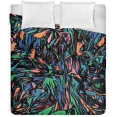 Tree Forest Abstract Forrest Duvet Cover Double Side (california King Size)