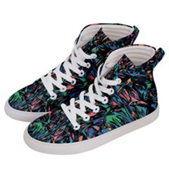 Tree Forest Abstract Forrest Women s Hi-top Skate Sneakers