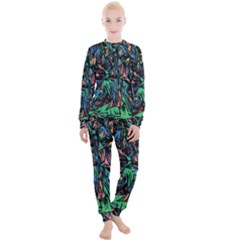 Tree Forest Abstract Forrest Women s Lounge Set by Pakrebo