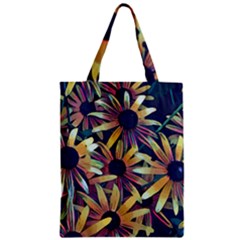 Spring Floral Black Eyed Susan Zipper Classic Tote Bag by Pakrebo