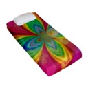 Color Abstract Form Ellipse Bokeh Fitted Sheet (Single Size) View2