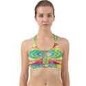 Color Abstract Form Ellipse Bokeh Back Web Sports Bra View1