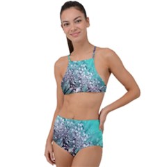 Dandelion Seeds Flower Nature High Waist Tankini Set by Pakrebo