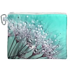 Dandelion Seeds Flower Nature Canvas Cosmetic Bag (xxl) by Pakrebo