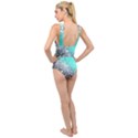 Dandelion Seeds Flower Nature Cross Front Low Back Swimsuit View2