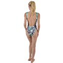 Dandelion Seeds Flower Nature High Leg Strappy Swimsuit View2