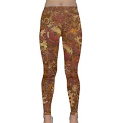 Gears Cogs Industrial Machinery Classic Yoga Leggings by Pakrebo