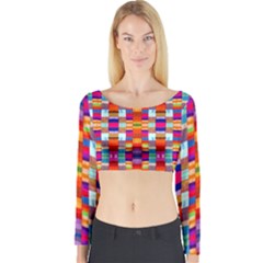 Ml 141 1 Long Sleeve Crop Top by ArtworkByPatrick