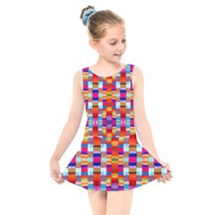 Ml 141 1 Kids  Skater Dress Swimsuit by ArtworkByPatrick