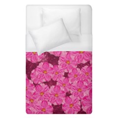 Cherry Blossoms Floral Design Duvet Cover (single Size) by Pakrebo