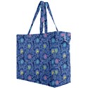 Floral Design Asia Seamless Pattern Canvas Travel Bag View2