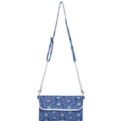 Floral Design Asia Seamless Pattern Mini Crossbody Handbag by Pakrebo