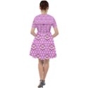 Paulownia Flowers Japanese Style Sailor Dress View2