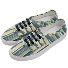 Illustrations Texture Abstract Buildings Women s Classic Low Top Sneakers by Pakrebo