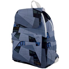 Abstract Modern Pattern Design Top Flap Backpack