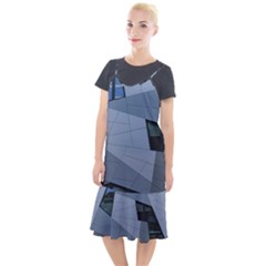 Abstract Modern Pattern Design Camis Fishtail Dress