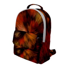 Color Background Structure Lines Flap Pocket Backpack (large)