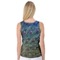 Peacock Feathers Colorful Feather Women s Basketball Tank Top View2