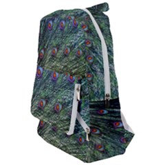 Peacock Feathers Colorful Feather Travelers  Backpack