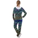 Peacock Feathers Colorful Feather Women s Tracksuit View2