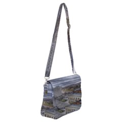 Ohio Supreme Court View Shoulder Bag With Back Zipper by Riverwoman