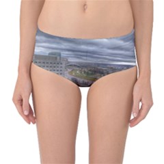 Ohio Supreme Court View Mid-waist Bikini Bottoms by Riverwoman